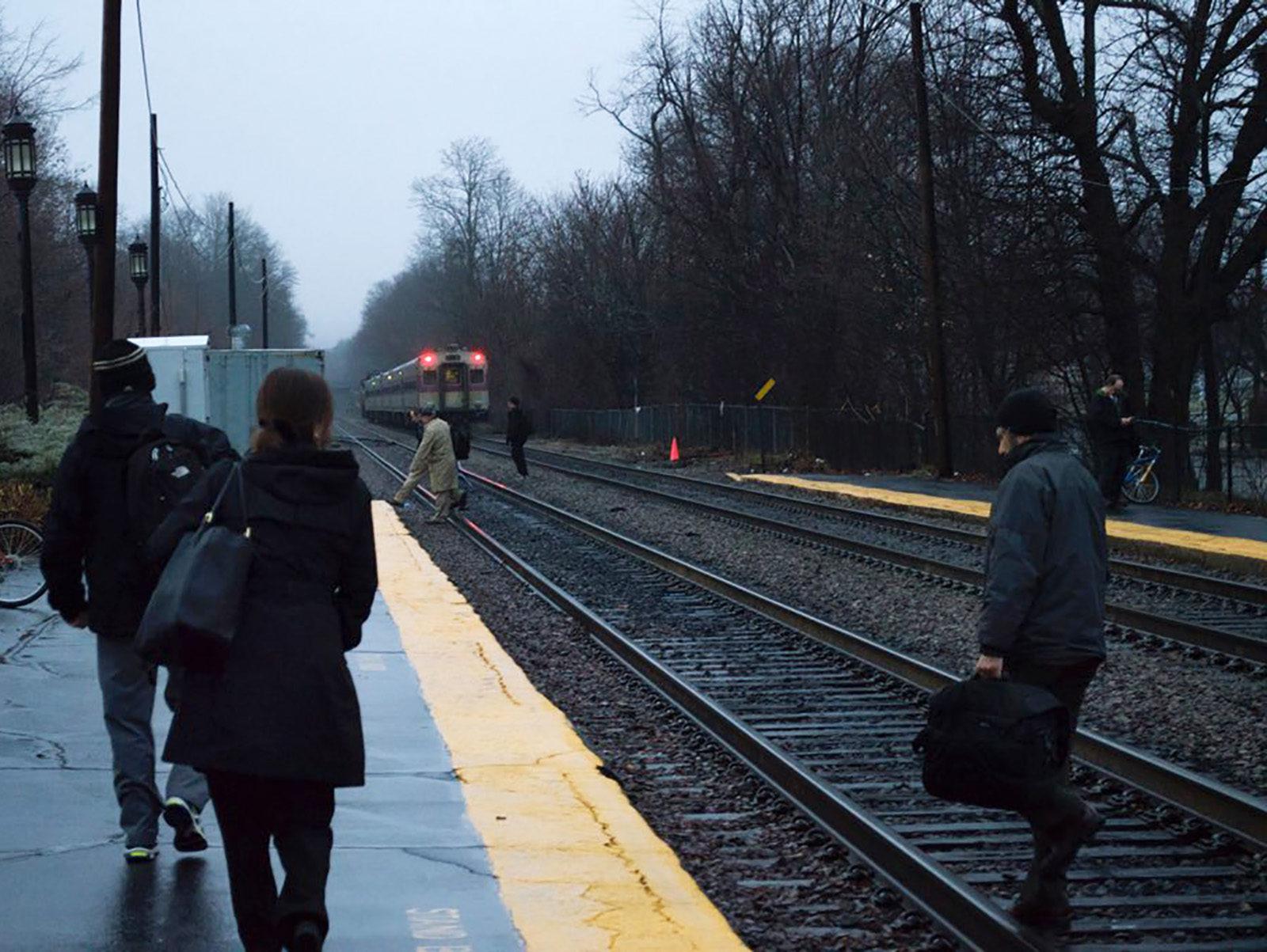 Massachusetts state and MBTA officials form a special task force to counter an increase in people killed by MBTA trains. PHOTO BY MEGHAN CRONIN/ DAILY FREE PRESS STAFF