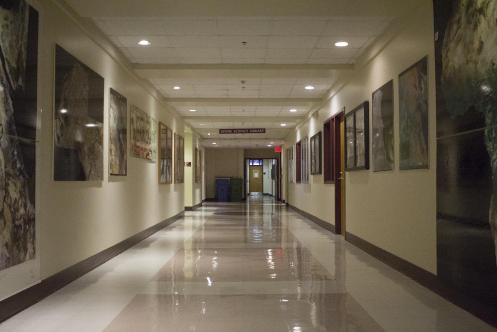 The geology department in CAS. PHOTO BY VIVIAN MYRON/ DAILY FREE PRESS STAFF 


