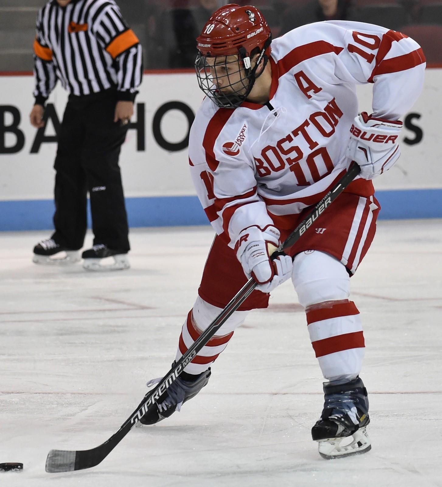 Senior Danny O'Regan and BU is readying for the last stretch of its season. PHOTO BY MADDIE MALHOTRA/DAILY FREE PRESS STAFF