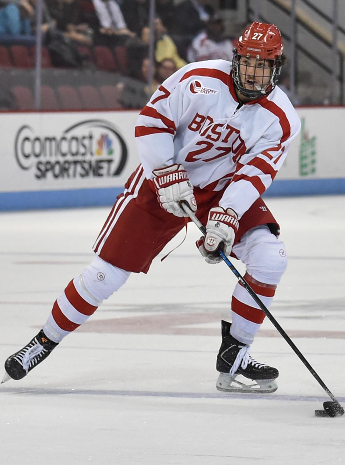 No. 12 men's hockey overcomes early penalty-kill struggles in loss to No. 15 Yale