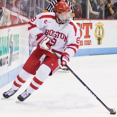 No. 5 BU Secures 5-3 Victory over UMass at Frozen Fenway - Boston