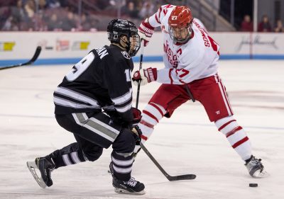 Senior captain Doyle Somerby has two assists on the year. PHOTO BY JOHN KAVOURIS/ DFP FILE PHOTO 