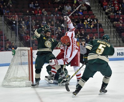 Should college hockey expand its tournament? It might be the best solution for all parties involved. PHOTO BY MADDIE MALHOTRA/DAILY FREE PRESS STAFF