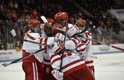 The Terriers will try and win their second straight Beanpot Tournament. PHOTO BY MADDIE MALHOTRA/DAILY FREE PRESS STAFF