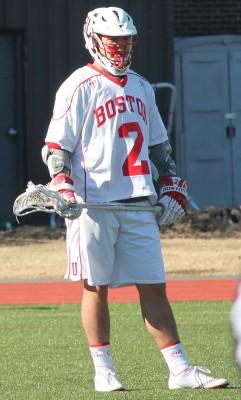 Freshman James Burr scored the game-winning goal against Navy. PHOTO BY AMANDA LUCIDI/DAILY FREE PRESS CONTRIBUTOR 