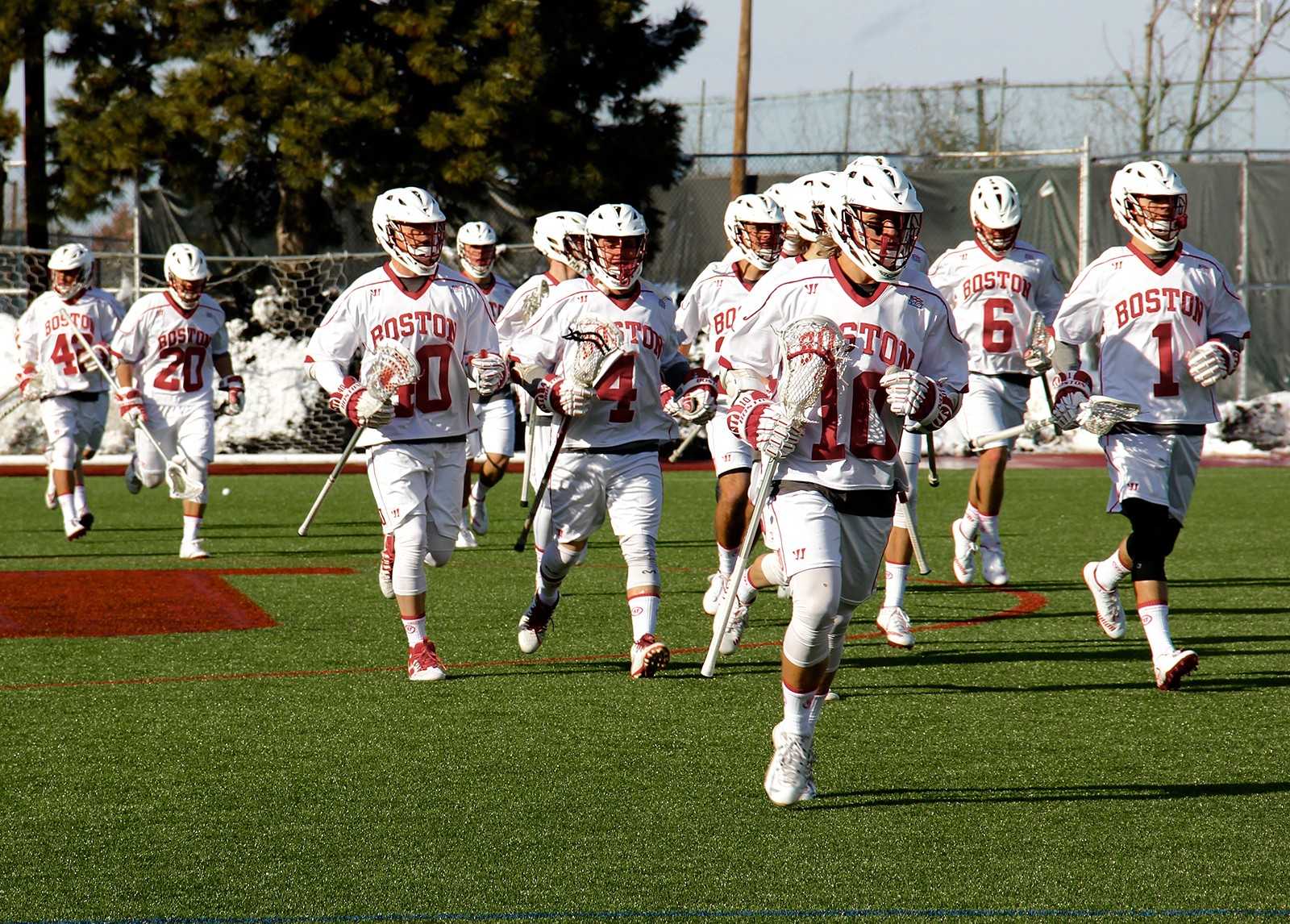 The Terriers are now in their third year as a program and bring back every starter from 2016. PHOTO BY OLIVIA FALCIGNO/DAILY FREE PRESS CONTRIBUTOR
