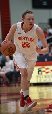 Corrine Williams has played strongly for BU as of late. PHOTO BY MADDIE MALHOTRA/DAILY FREE PRESS STAFF