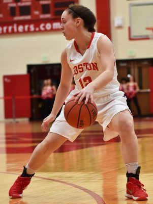 Senior guard Sarah Hope leads the team in points through the season’s first two games. PHOTO BY MADDIE MALHOTRA/ DFP FILE PHOTO 