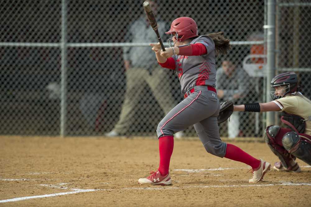 Junior catcher Alex Heinen leads BU's offense with a .375 batting average. PHOTO BY MADDIE MALHOTRA/DAILY FREE PRESS STAFF 