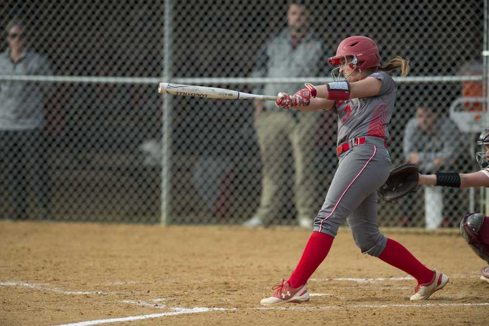 Junior infielder Madi Killebrew scored three of BU's 20 runs against UMass Lowell on Tuesday. PHOTO BY MADDIE MALHOTRA/DAILY FREE PRESS STAFF 
