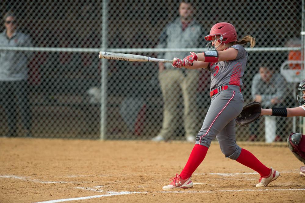 Junior infielder Madi Killebrew had one run in BU's 6-2 win over Central Connecticut State on March 25 during the Nor'easter Invitational. The Terriers will host the Blue Devils in a doubleheader Wednesday afternoon. PHOTO BY MADDIE MALHOTRA/DAILY FREE PRESS STAFF