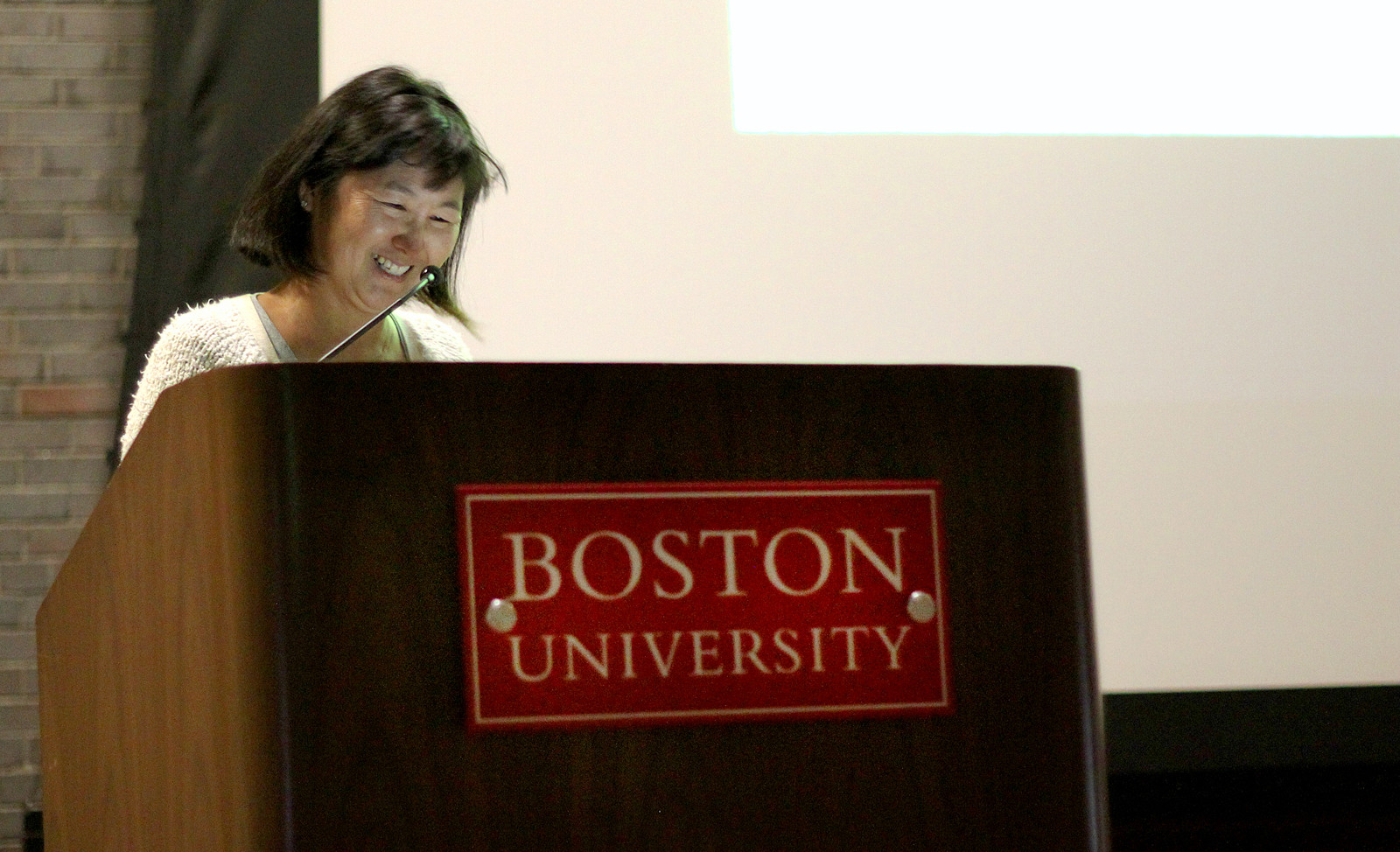 Maya Lin, an award-winning designer, architect, and artist delivered the keynote address Thursday for the 43rd annual conference of the National Council of Arts Administrators. PHOTO BY L.E. CHARLES/DAILY FREE PRESS STAFF