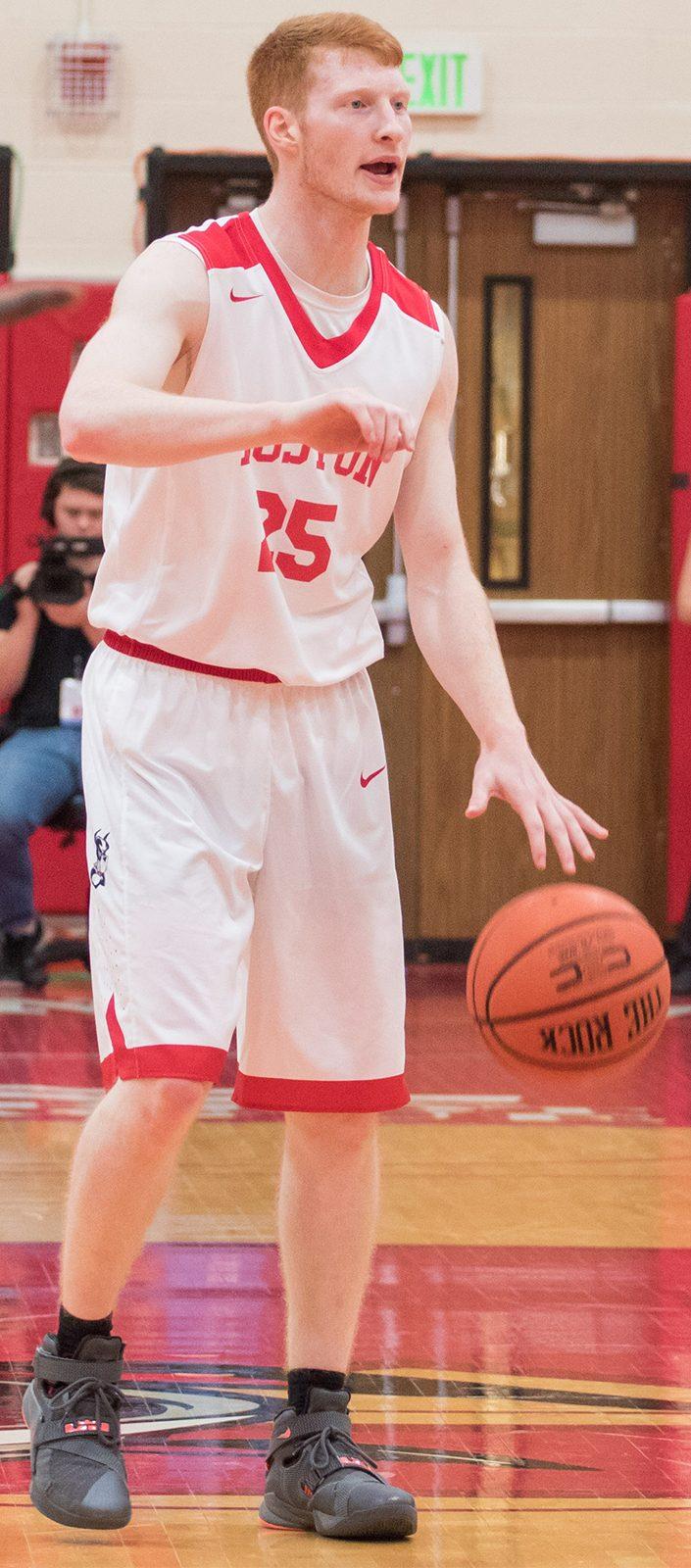 Sophomore guard Kyle Foreman is coming off one of his best games of the season, where he had 9 points and 7 assists against Lehigh. PHOTO BY JUSTIN HAWK/ DAILY FREE PRESS STAFF