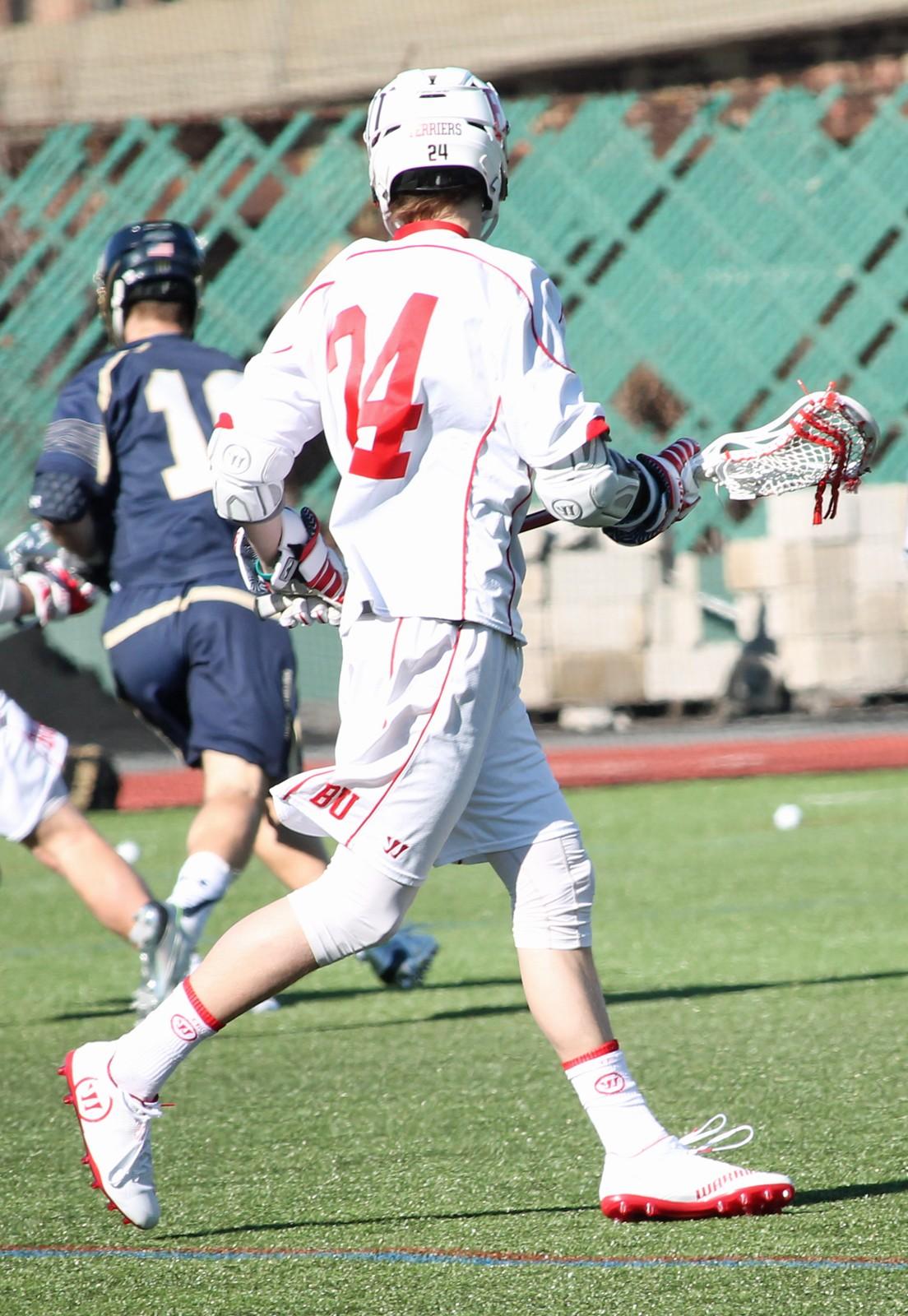 Should Brendan Homire be out, the Terriers will need another facilitator to emerge. PHOTO BY AMANDA LUCIDI/DAILY FREE PRESS STAFF