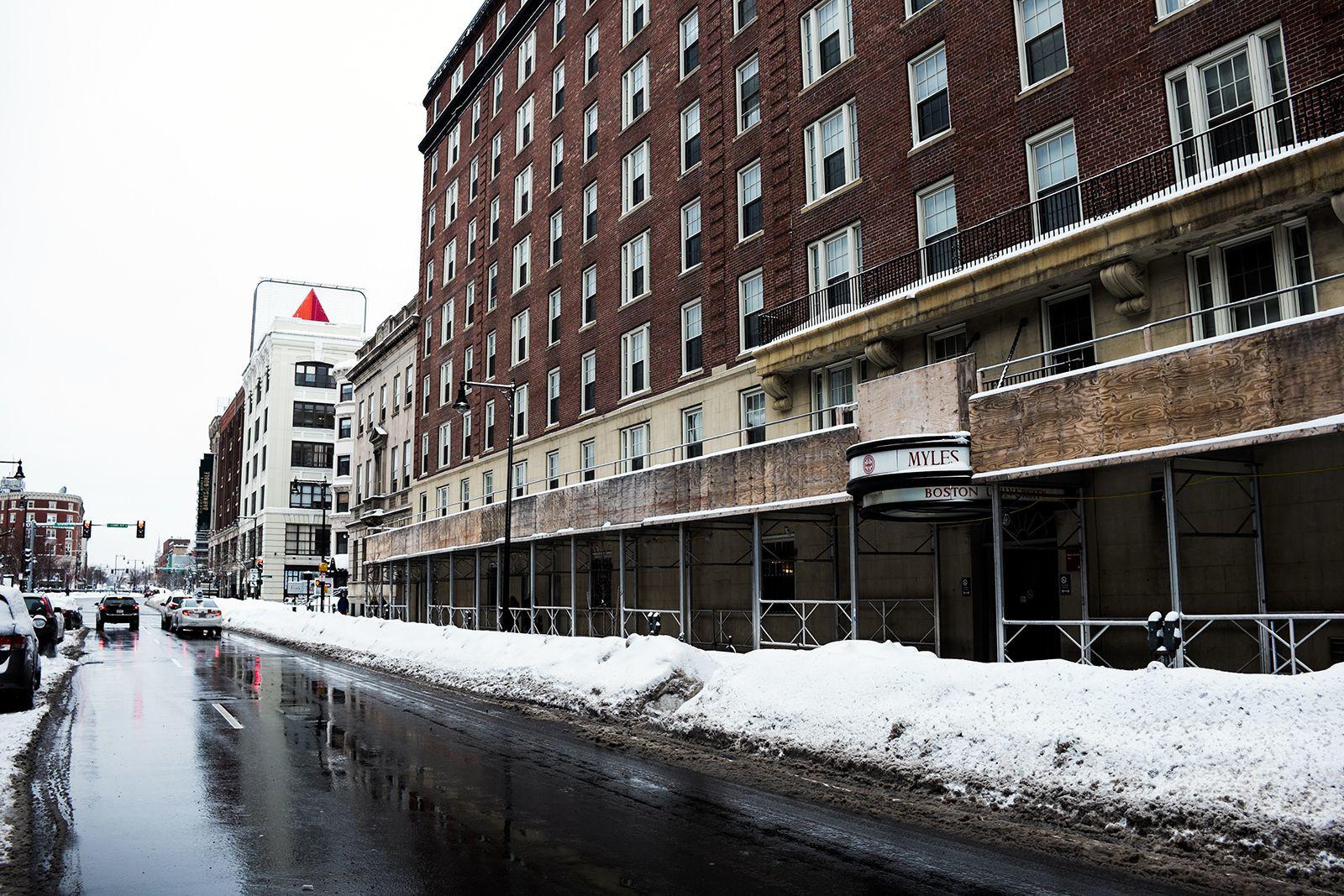 BU residence Myles Standish Hall is set to begin renovations in Spring 2016 according to BU’s Project Notification form submitted to the Boston Redevelopment Authority on Dec. 11. PHOTO BY BRIAN SONG/DFP FILE PHOTO