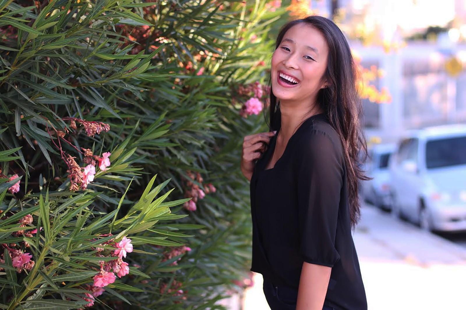 Harvard student Nadya Okamoto is the founder of Camions of Care, a nonprofit focused on providing feminine hygiene products for women in need. PHOTO COURTESY CALVIN H KWAN