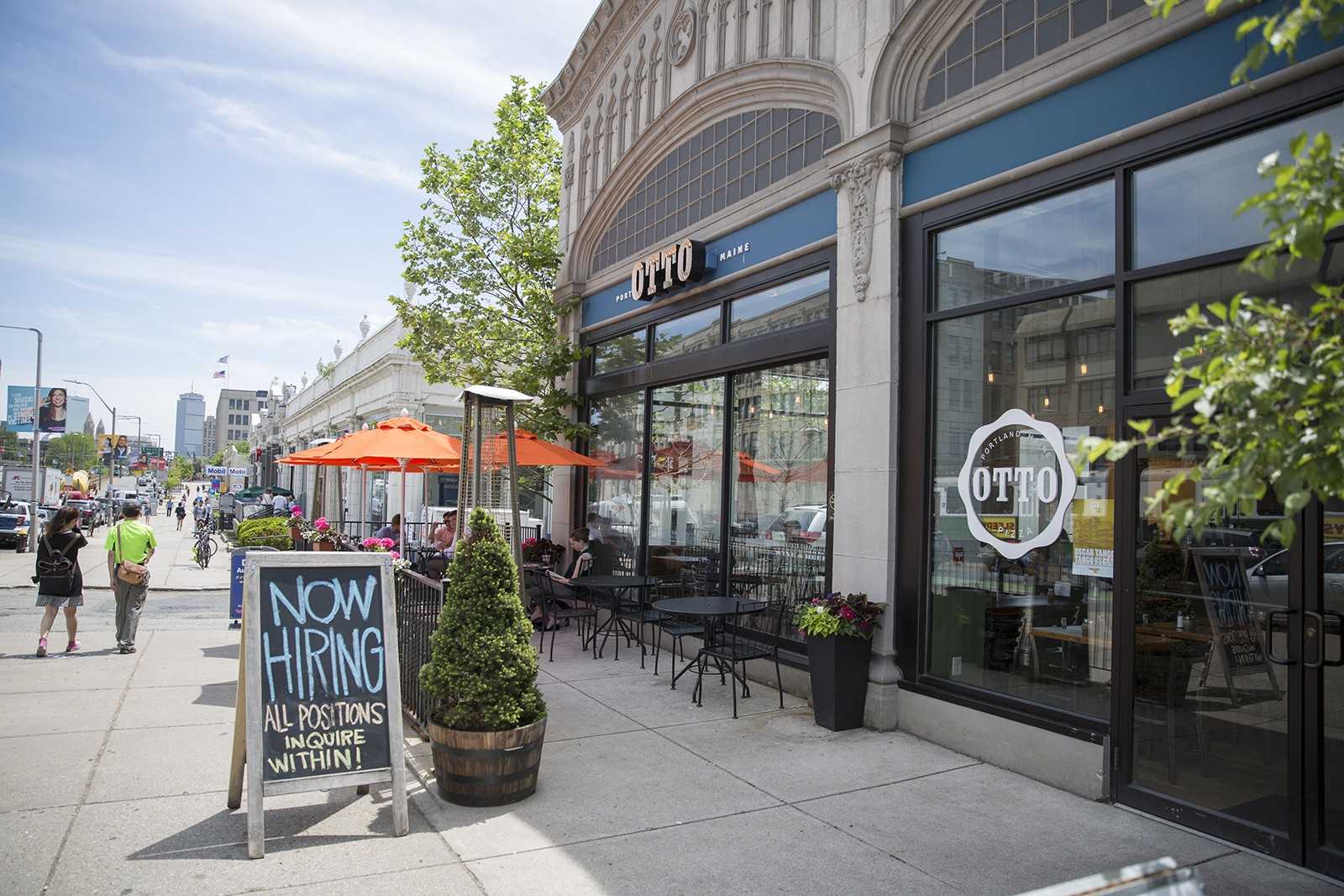 OTTO Pizza on Commonwealth Avenue in Boston University’s West Campus. SARAH SILBIGER/ DFP FILE