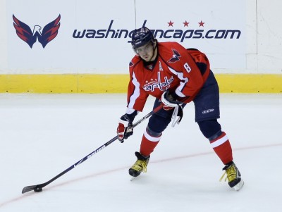Alex Ovechkin is getting up there in years, but he's producing at an elite level still. PHOTO COURTESY KEITH ALLISON