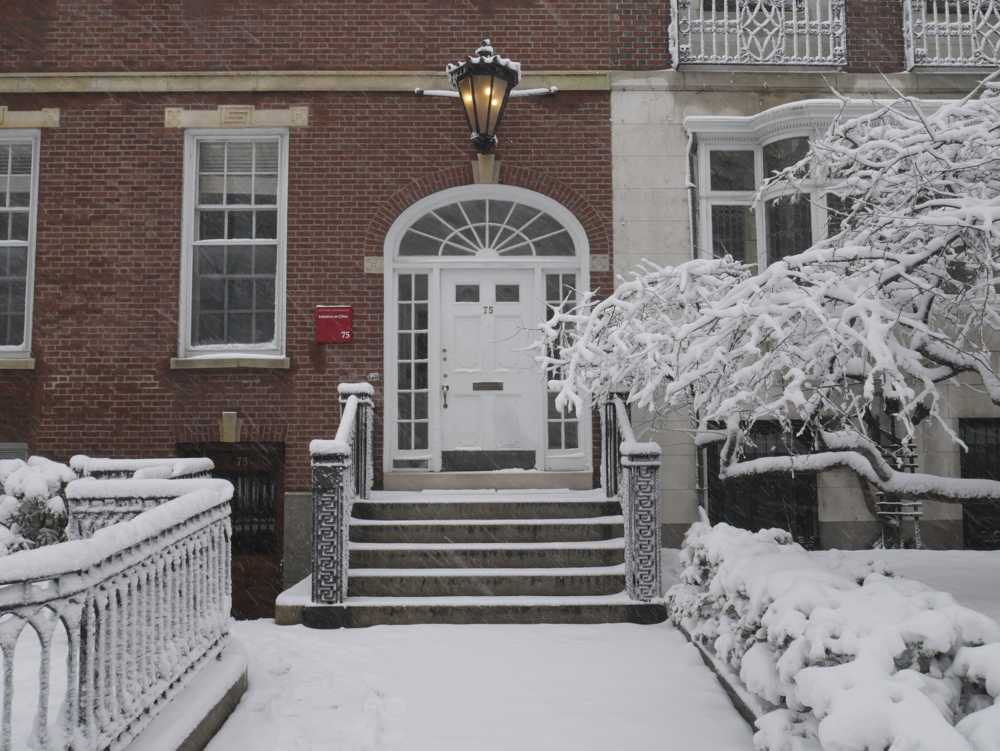 BU’s Initiative on Cities office at 75 Bay State Road. PHOTO BY FELIX PHILLIPS/ DAILY FREE PRESS STAFF 

