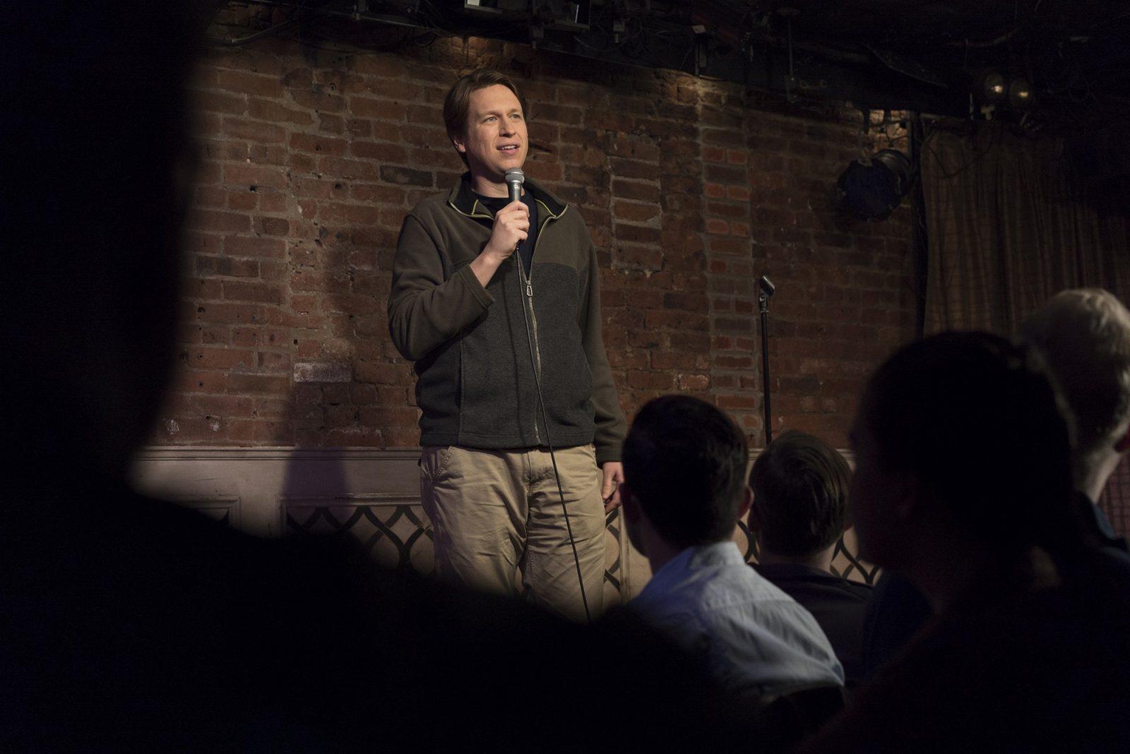 Pete Holmes, known for his stand-up comedy, discusses his new HBO television show “Crashing” as well as his past comedy specials. PHOTO COURTESY MARY CYBULSKI/ HBO
