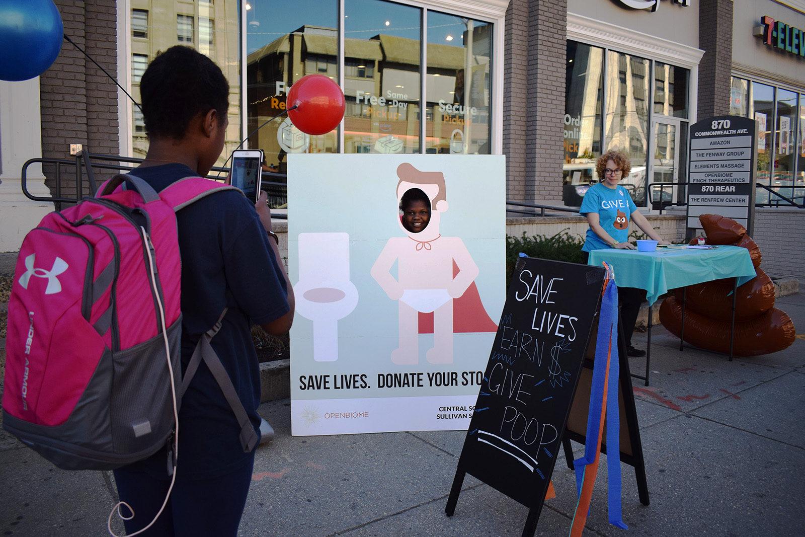 Stool donation center OpenBiome hosts an open house for its new location at 870 Commonwealth Ave. PHOTO BY LILIAN LI/ DAILY FREE PRESS STAFF