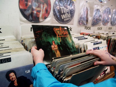 Record stores release special records and have sales around the country to celebrate “Record Store Day” on April 18. PHOTO BY KELSEY CRONIN/DAILY FREE PRESS STAFF