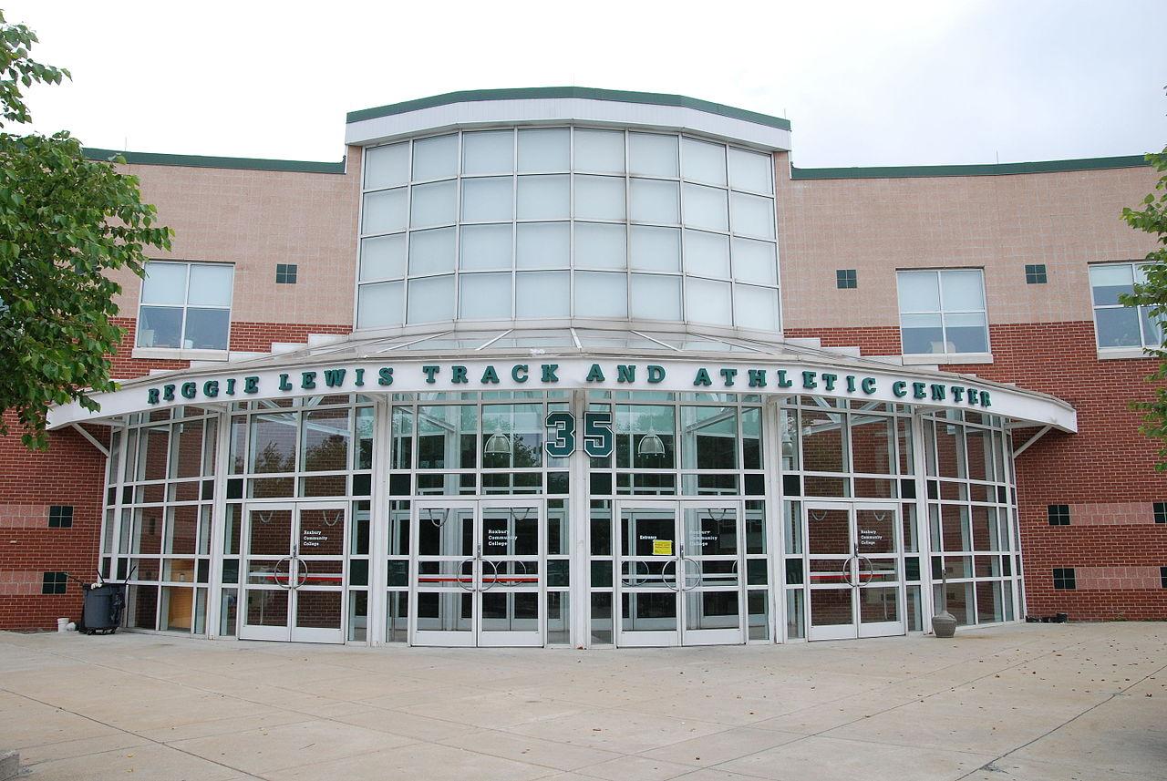 reggie lewis track and field center at roxbury community college