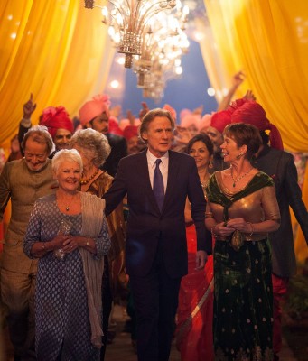 Judi Dench, Bill Nighy and Celia Imrie star as Evelyn Greenslade, Douglas Ainslie and Madge Hardcastle in “The Second Best Exotic Marigold Hotel,” released Friday. PHOTO BY LAURIE SPARHAM/20TH CENTURY FOX 