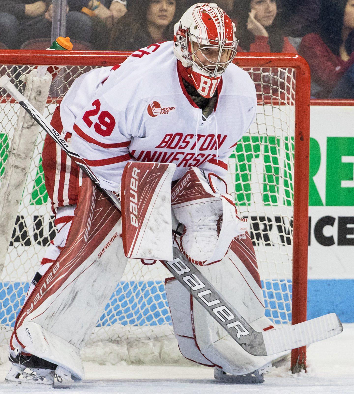 Jake Oettinger says that being selected in the NHL draft is a dream come true. PHOTO BY JUSTIN HAWK/ DFP FILE PHOTO