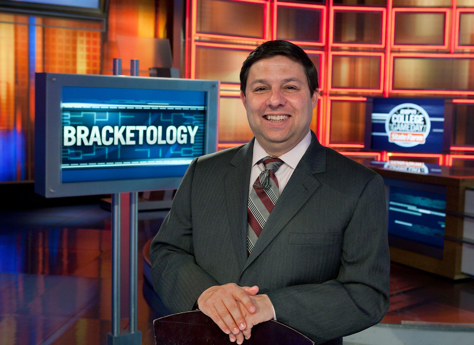 ESPN bracketologist Joe Lunardi was the guest speaker at the Tip Off Madness event at the Boston College Club on Tuesday. COURTESY OF THERESA FREEMAN