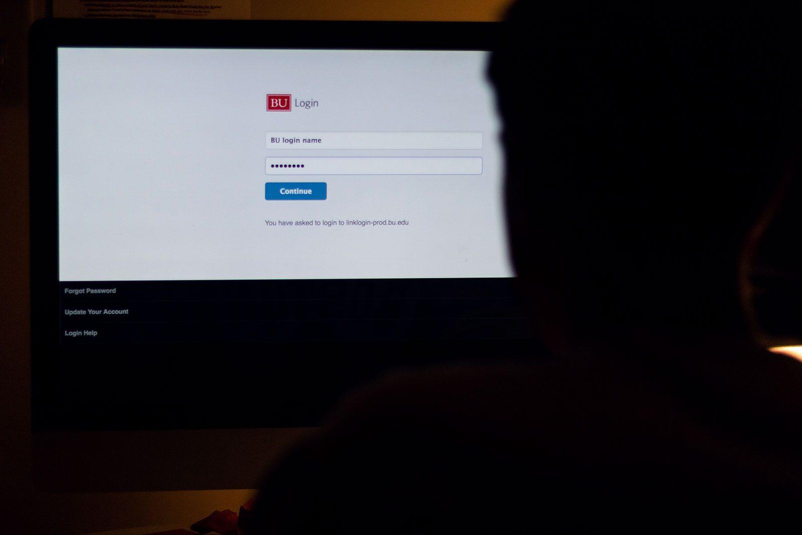 Students were forced to change their Boston University account passwords after educational site Chegg was breached. ILLUSTRATION SOFIA KOYAMA/ DAILY FREE PRESS STAFF