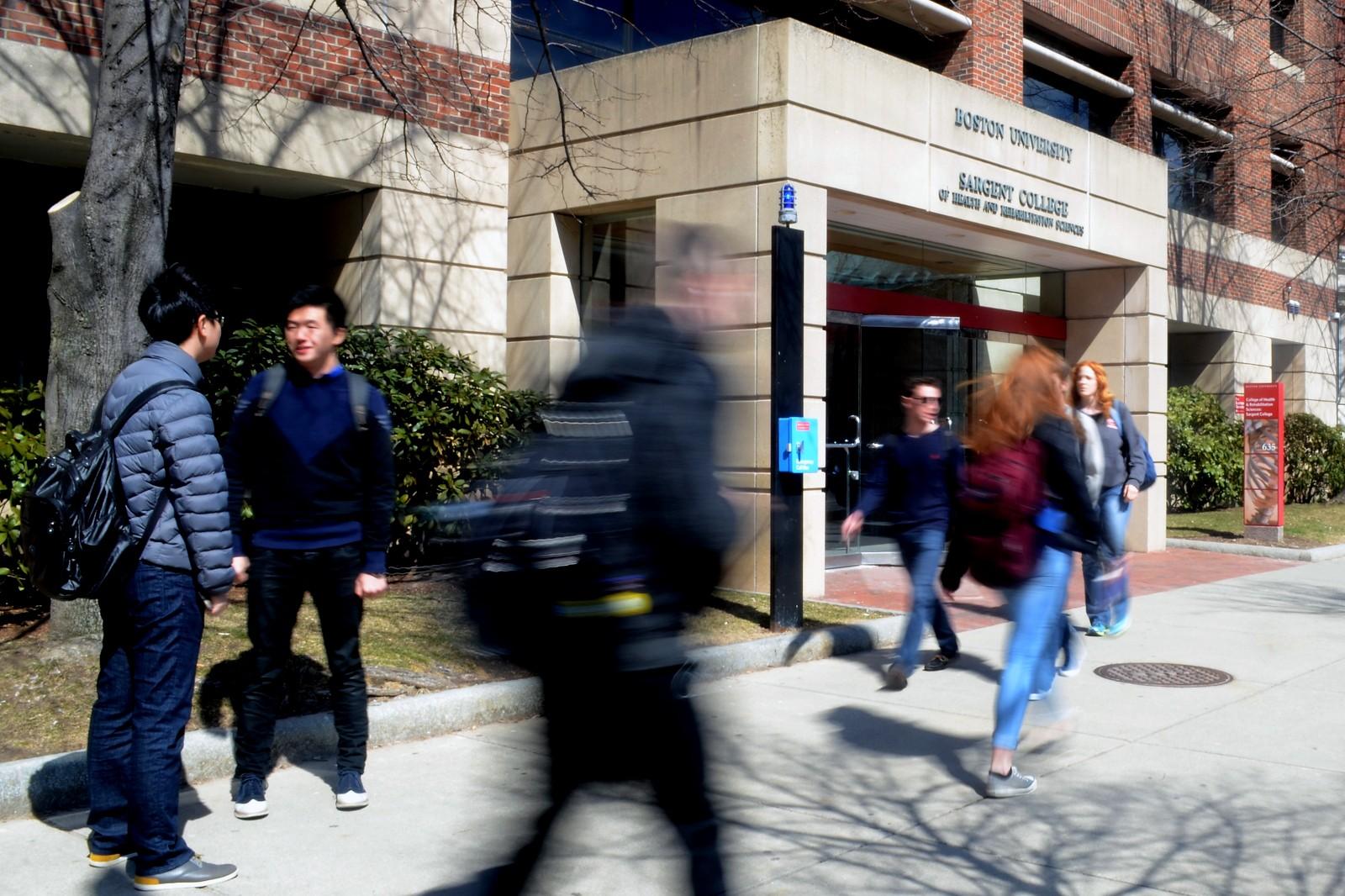 The Council on Academic Accreditation in Audiology and Speech evaluated Sargent College of Health and Rehabilitation Sciences’ speech language pathology program Monday. PHOTO BY DANIEL GUAN/DAILY FREE PRESS STAFF