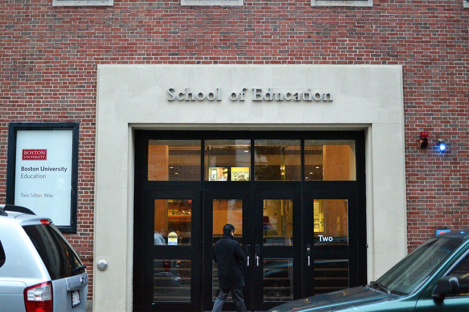 A recent study shows that 24 percent of participants in Boston University’s teacher preparation program were minorities, whereas the average in the state was 13 percent. PHOTO BY CHLOE GRINBERG/ DAILY FREE PRESS STAFF