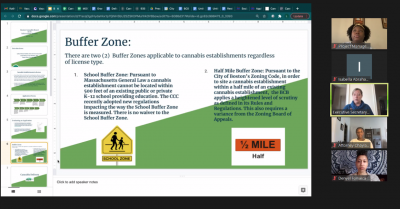 virtual information session hosted by the boston cannabis board and the mayor's office of economic development