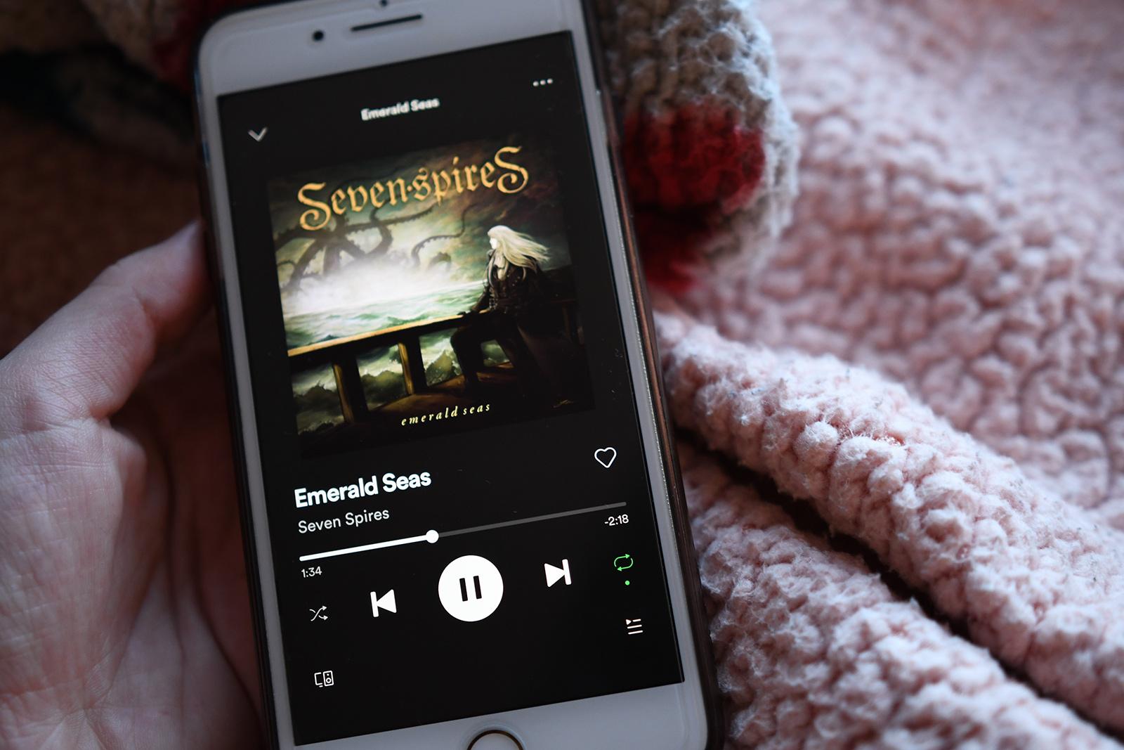 Boston-based metal group Seven Spires released “Emerald Seas” Friday, their second album and their first produced on a record label. ILLUSTRATION BY AUSMA PALMER/ DAILY FREE PRESS STAFF