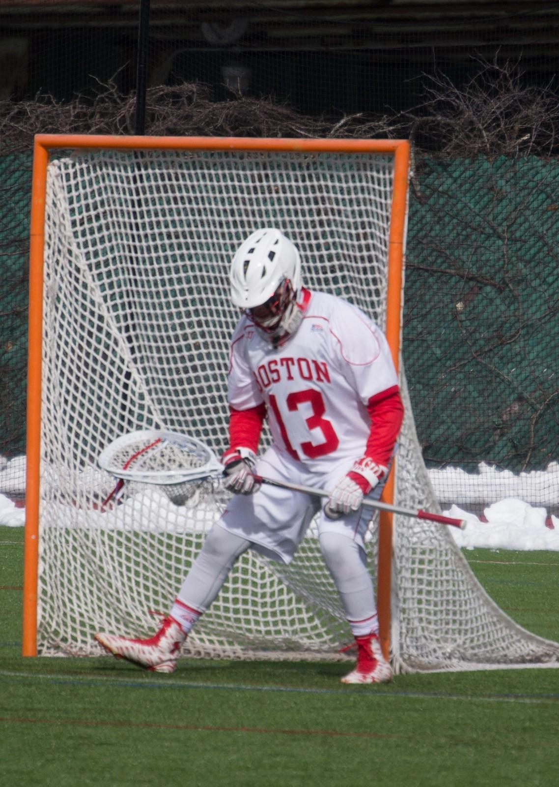 Christian Carson-Banister finished the game with seven saves. PHOTO BY SOFI LAURITO/DFP FILE PHOTO