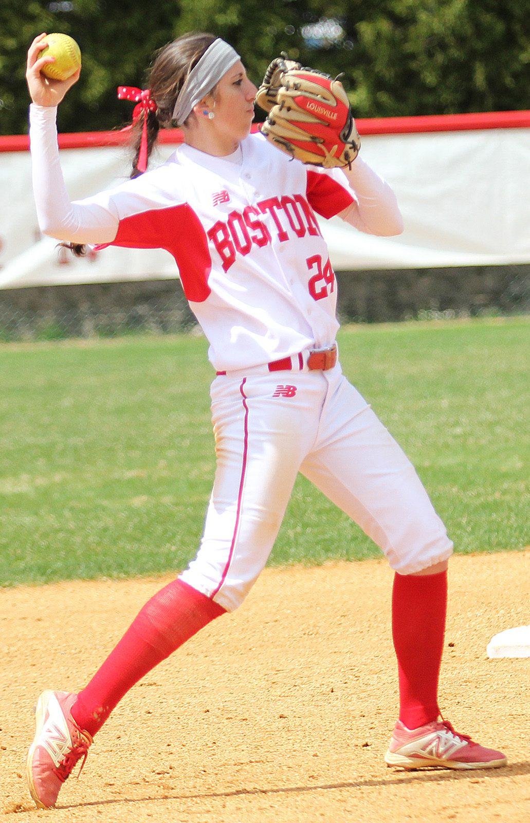 The softball team will look to improve on its 2-2 record this weekend. PHOTO BY ALEXANDRA WIMLEY/ DAILY FREE PRESS STAFF