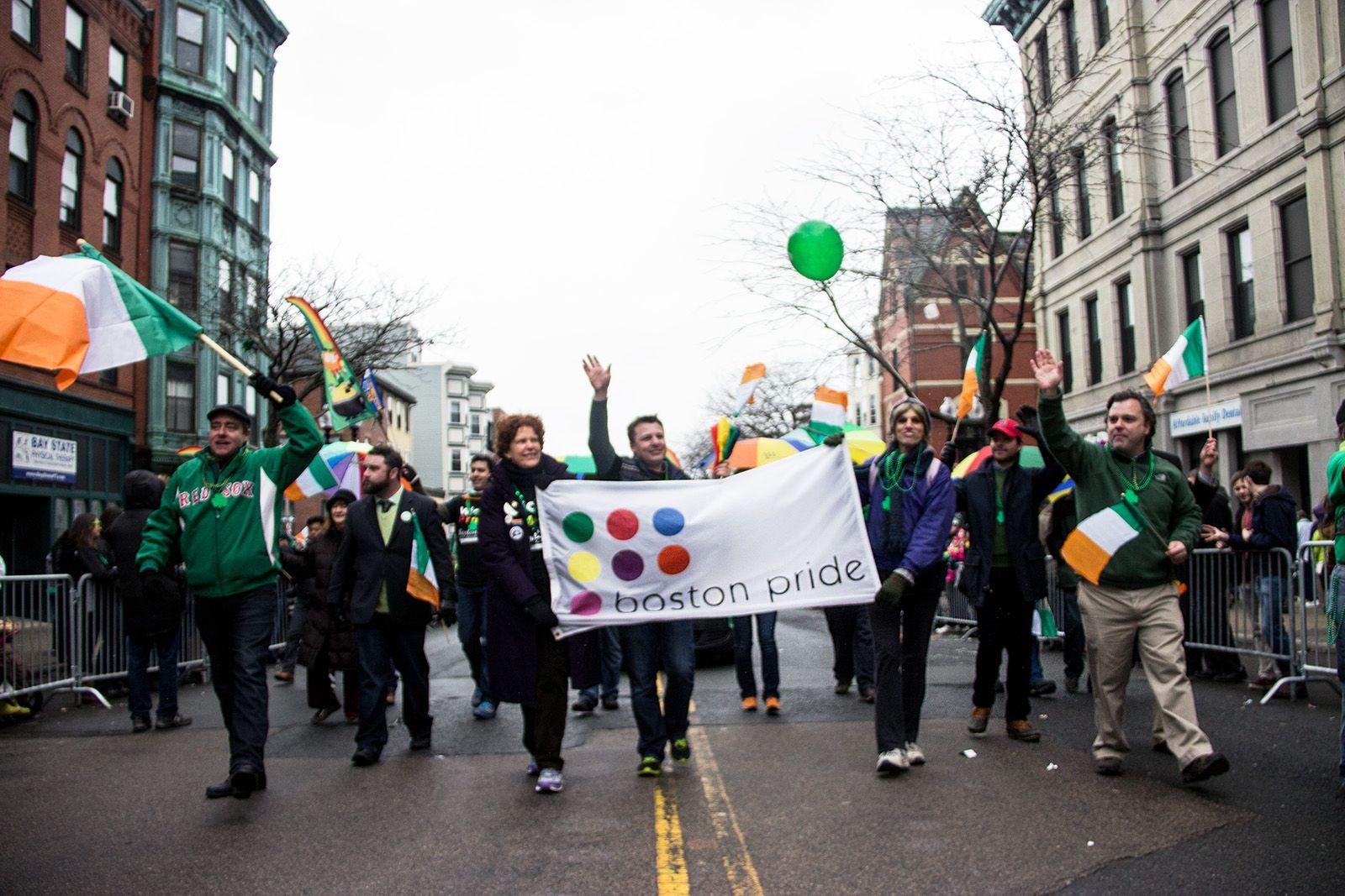 LGBT groups partake in St. Patrick's Day parade