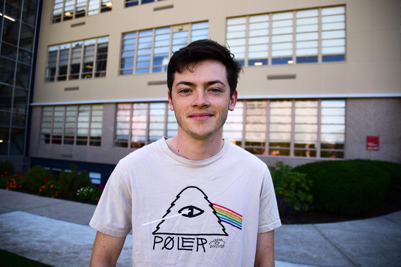 Boston University senior Steve Friedman, or Stevie Blunder, releases his album “coffee time” Sept. 29. PHOTO BY CHLOE GRINBERG/ DAILY FREE PRESS STAFF