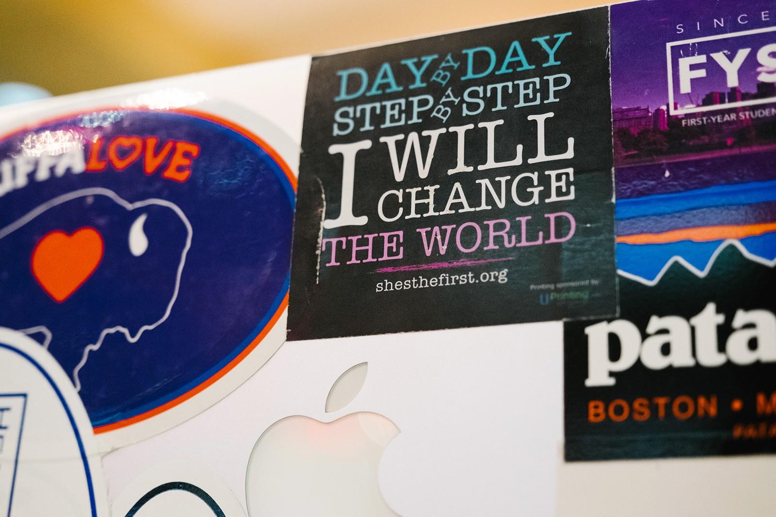 She’s the First, a national organization that raises funds to sponsor girls’ education in impoverished countries, started a BU chapter this semester. PHOTO BY BRIAN SONG/DAILY FREE PRESS STAFF
