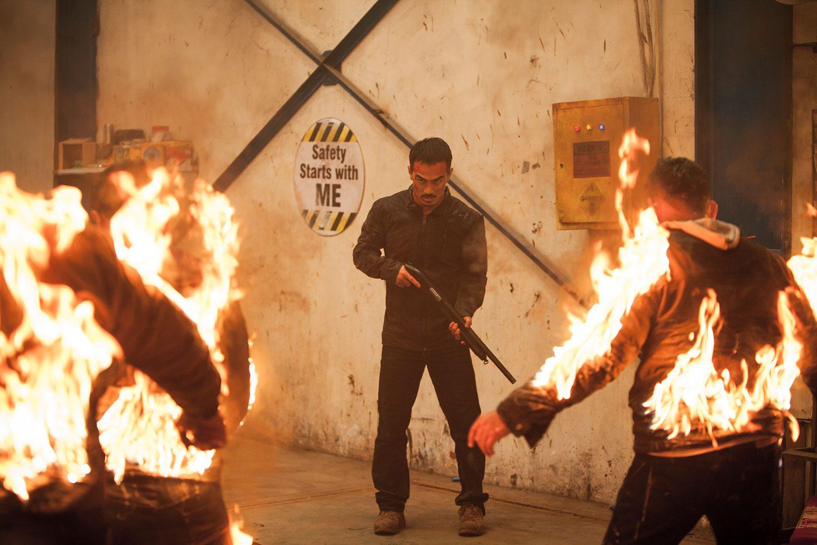 Joe Taslim stars in Netflix’s new film “The Night Comes For Us.” COURTESY OF ERIEKN JURAGAN/ NETFLIX