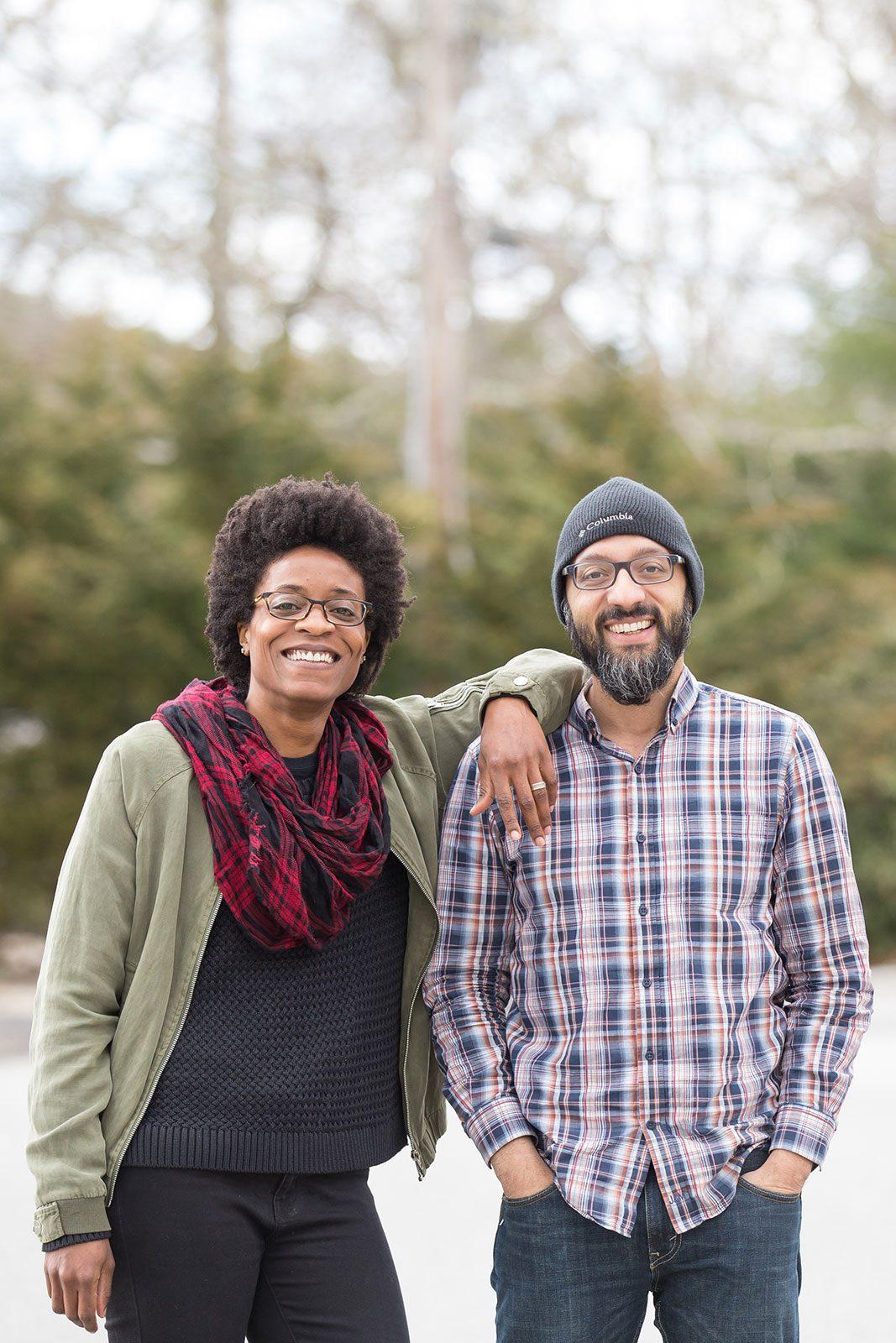 Founders Aja Atwood and Andres Chamorro of Trella Technologies, this year’s winner of Innovate@BU’s annual Cannabis Start-Up Competition. COURTESY OF AJA ATWOOD