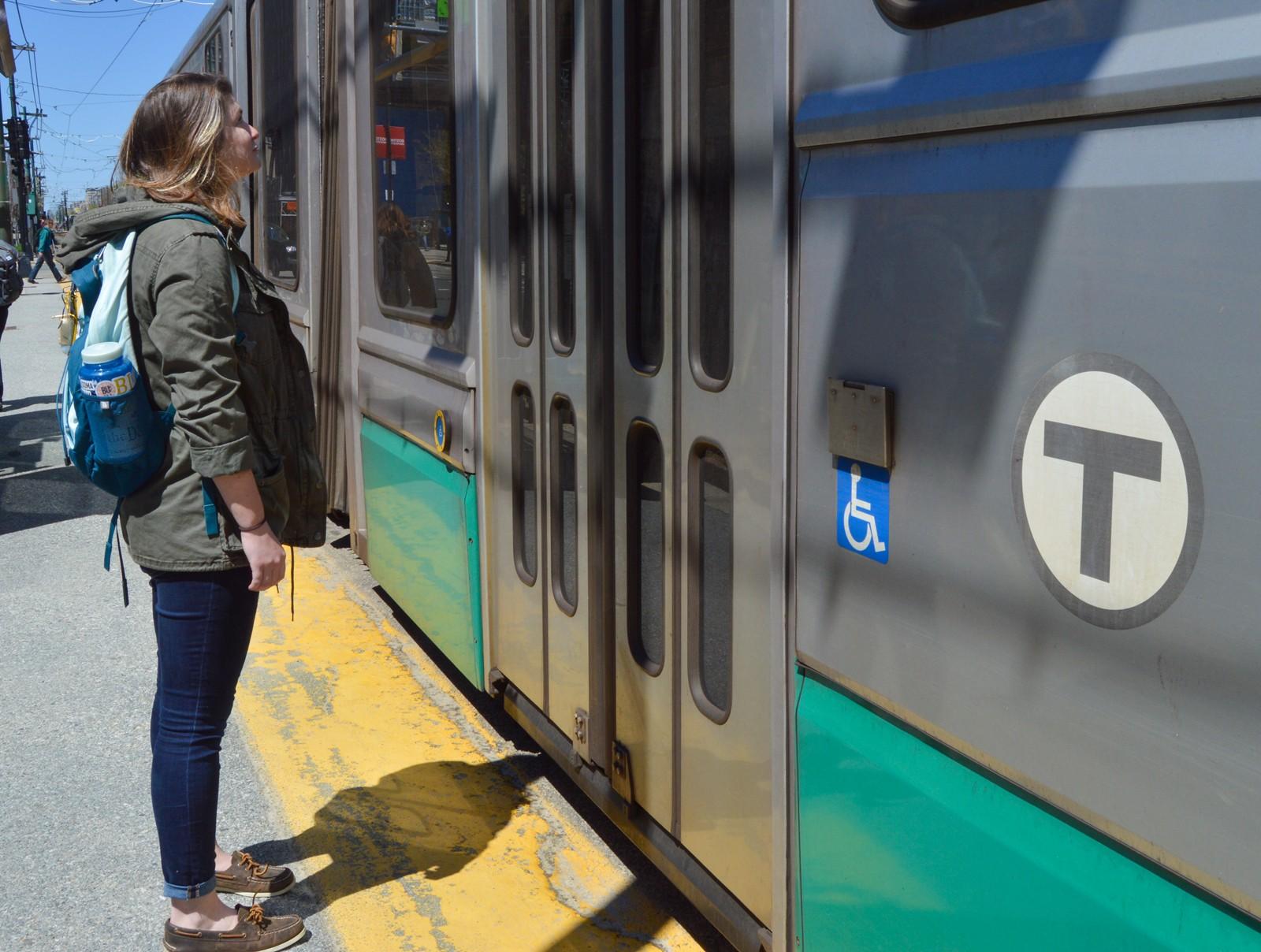 It is estimated the Massachusetts Bay Transportation Authority loses around $35 million in revenue from fare evasion on the commuter rail system each year. PHOTO BY ERIN BILLINGS/DAILY FREE PRESS STAFF