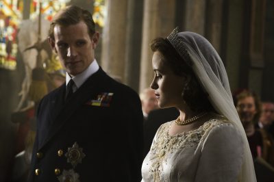Claire Foy and Matt Smith star in Netflix's new original series “The Crown.” PHOTO COURTESY ALEX BAILEY/ NETFLIX 