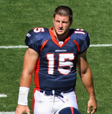 Former NFL quarterback Tim Tebow is trying his hand at baseball... but why? PHOTO COURTESY FLICKR USER JEFFREY BEALL