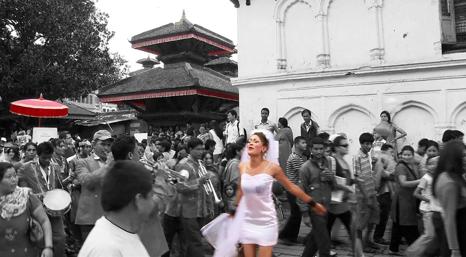 Boston University alum Nani Sahra Walker directs and produces “Other Nature,” a documentary about third-gender activists in Nepal. PHOTO COURTESY NANI SAHRA WALKER