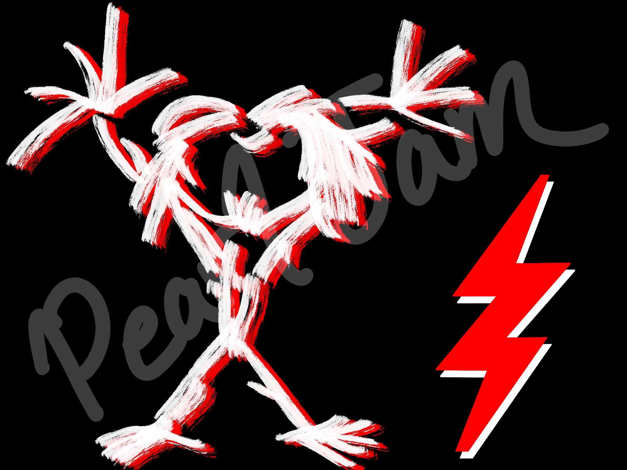 pearl jam stickman logo