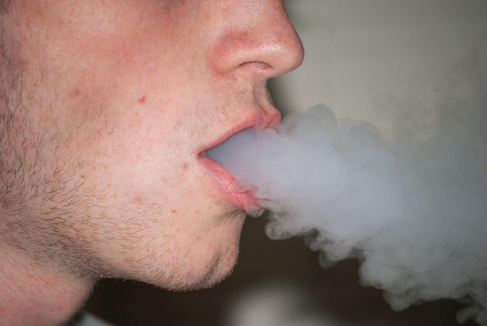 Governor of Massachusetts Charlie Baker declared a public health emergency related to e-cigarette use on Tuesday and issued a four-month long ban on the use of all vaping products in Massachusetts. CHRISTOPHER GOUGH/ DAILY FREE PRESS STAFF