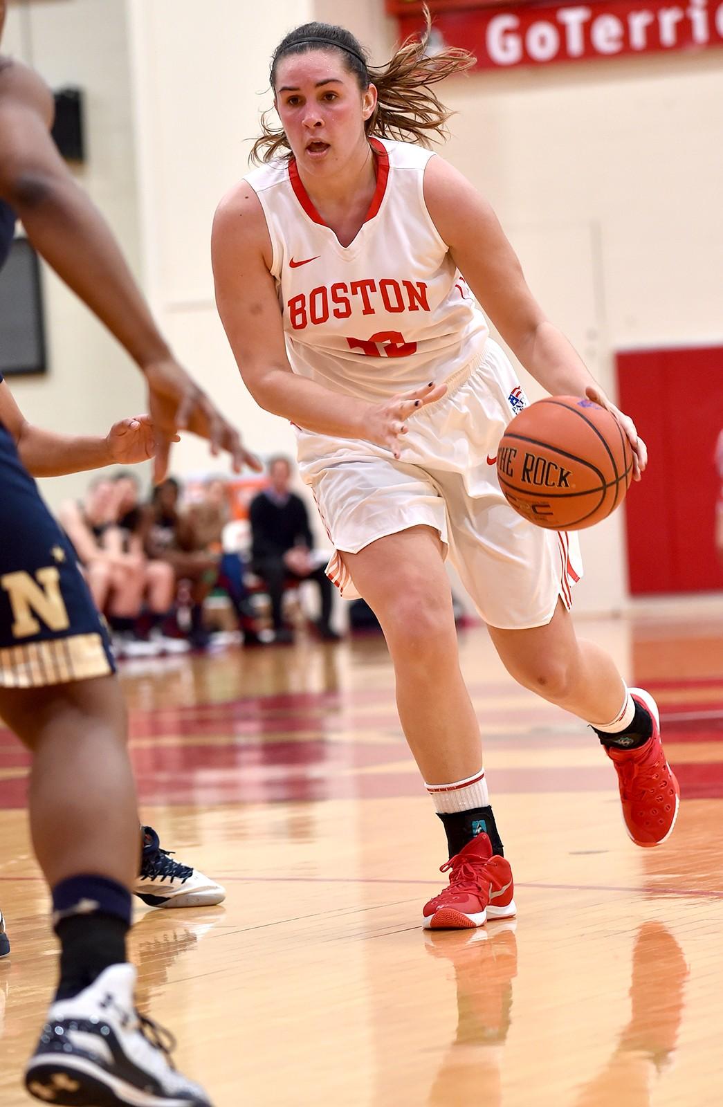Meghan Green finished with seven points on the day. PHOTO BY MADDIE MALHOTRA/DAILY FREE PRESS STAFF