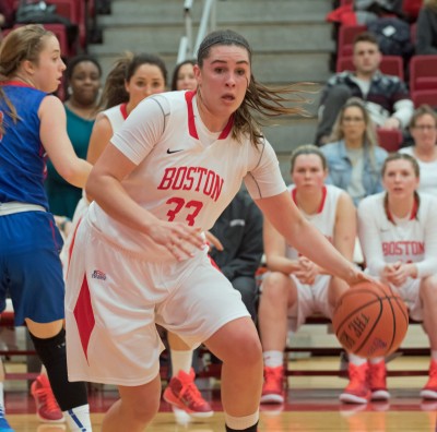 Junior Meghan Green leads BU with 10.9 points per game. PHOTO BY JUSTIN HAWK/DFP FILE PHOTO